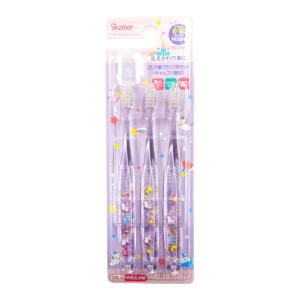 ユニコーン　クリアこども歯ブラシ　3本セット　小学生用　TBCR6T　[M便