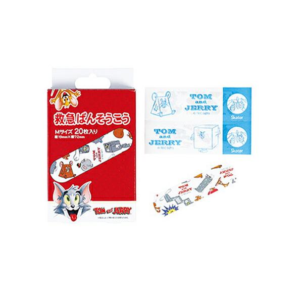 トムとジェリー　救急ばんそうこう　Mサイズ　20枚入り　QQB1　[M便 1/6]