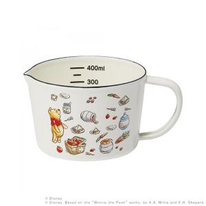 ディズニー　くまのプーさん　ホーローメジャーカップ　450ml　ENMC5　2022