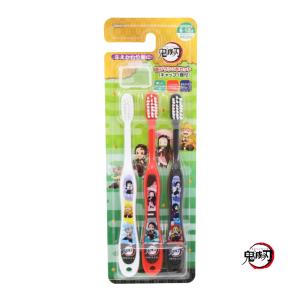 鬼滅の刃　歯ブラシ3本セット　生えかわり期用　TB6ST　[M便