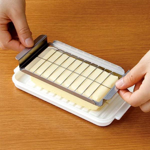 ステンレス　バターカッター＆ケース　バターナイフ付き　BTG2DXNN　[M便 1/1]