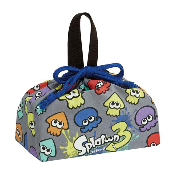 スプラトゥーン3　ランチ巾着　KB7　[M便 1/2]