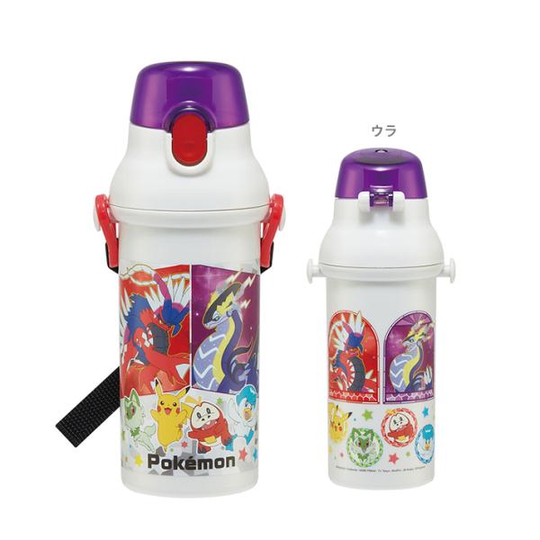 ポケモン　抗菌直飲プラワンタッチボトル　480ml　ポケットモンスター23N柄　PSB5SANAG