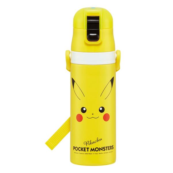 ポケモン　超軽量ダイレクトボトル　470ml　ピカチュウフェイス柄　SDC4