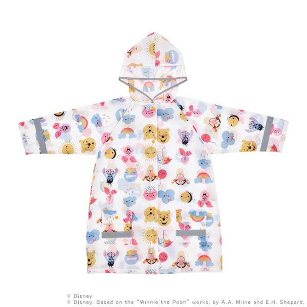 ディズニー　くまのプーさん　キッズレインコート　110〜125cm　RACO1N　[M便 1/1]　
