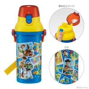 ディズニー　食洗器対応直飲みワンタッチボトル　480ml　トイ・ストーリー柄　PSB5SANAG
