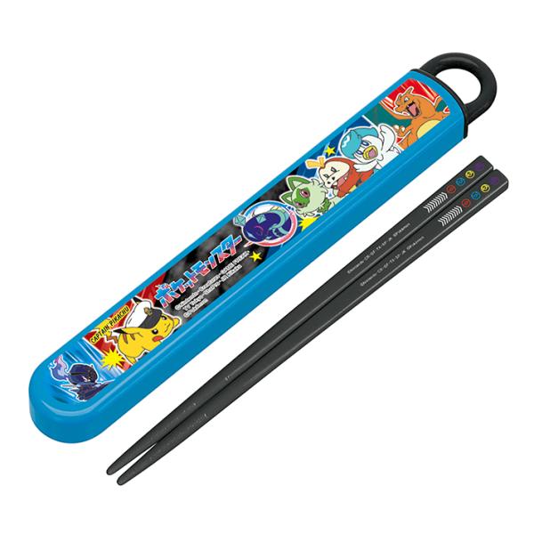 ポケモン　抗菌食洗機対応箸箱セット　16.5cm　ABS2AMAG　[M便 1/3]
