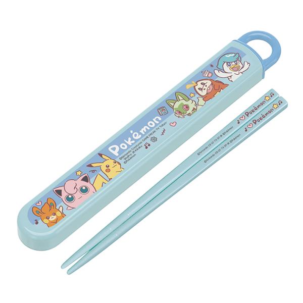 ポケモン　抗菌食洗機対応箸箱セット　16.5cm　Joyful柄　ABS2AMAG　[M便 1/3]