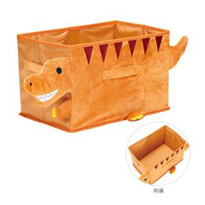 ディノサウルス　ダイカット　収納BOX　ティラノサウルス柄　ZSYB1｜net-shibuya