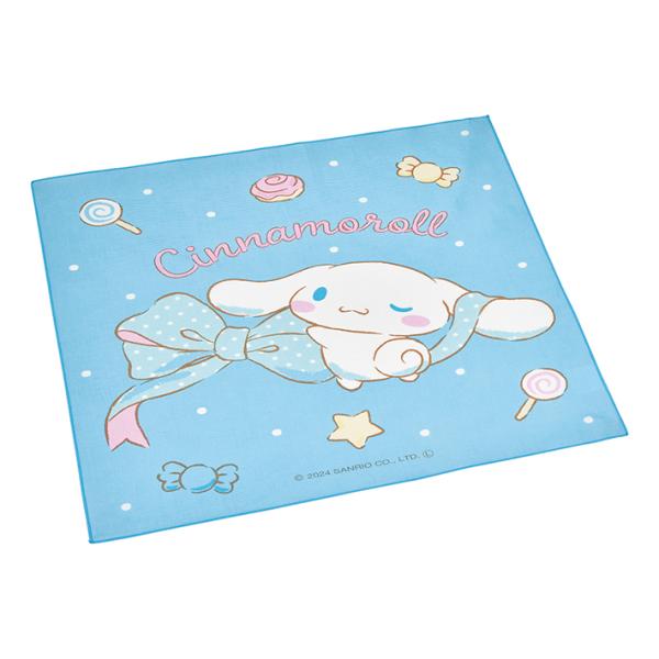 シナモロール　ランチクロス　ビッグリボン柄　KB4　[M便 1/4]