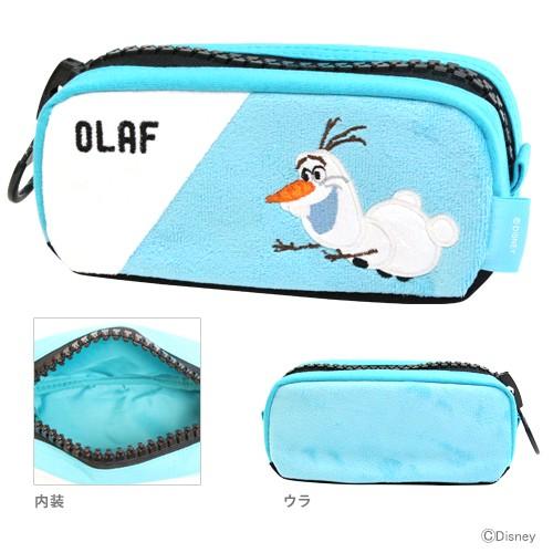 ディズニープリンセス　アナと雪の女王　ビッグジッパーペンケース　ペンポーチ　筆入れ　オラフ柄　603...