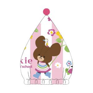 くまのがっこう　キャップタオル　お花といっしょに柄　[No.4335013400]　[M便