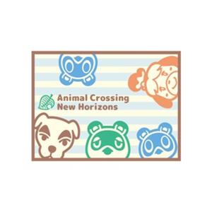 あつまれどうぶつの森 ひざ掛け みんなひょっこり柄