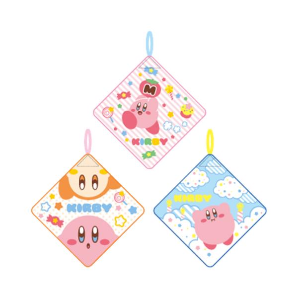 星のカービィ　ループタオル　3枚組　わくわくカービィ柄　[No.4585012100]　新入学文具　...