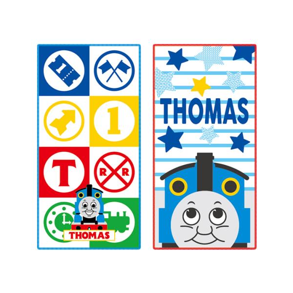 きかんしゃトーマス　ポケットタオル　2枚組　エンジョイトーマス柄　[No.4625001100]　新...