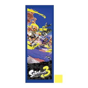 スプラトゥーン3　ジュニアバスタオル　スプラッシュデイ柄　[No.4525003300]　[M便 1/1]｜net-shibuya