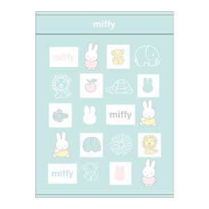 ミッフィー　ビッグタオル　カームル柄　[No.5845003900] [M便 1/1]