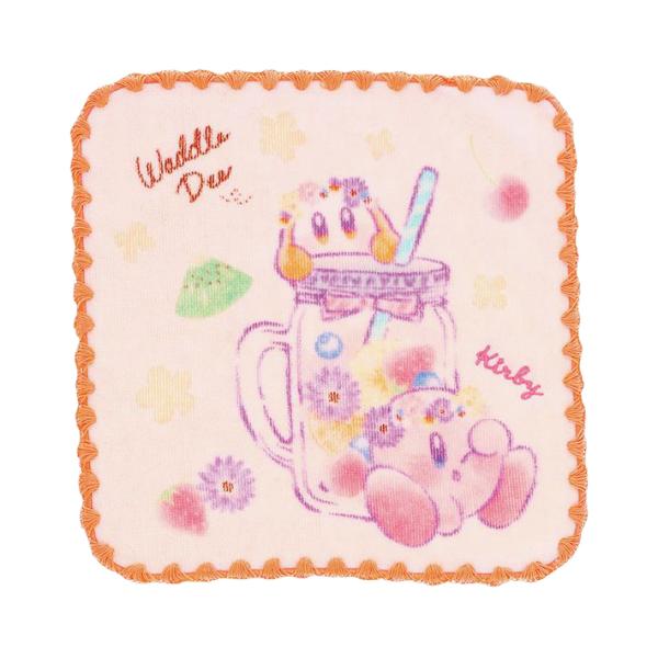 星のカービィ　タオルハンカチ　カービィシャイニーポップフルーツ柄　[No.4585029100]　[...