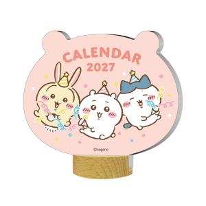 ちいかわ　2027年　卓上カレンダー　ダイカット　1000140767　[M便 1/1]［予約販売9月発送予定］