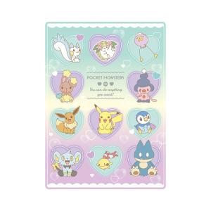 ポケモン 下敷き ハートバブル柄 4901772208679 新入学文具