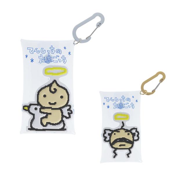 たまごっち　クリアポーチ　てんしっちのたまごっち　2柄　[M便 1/6]