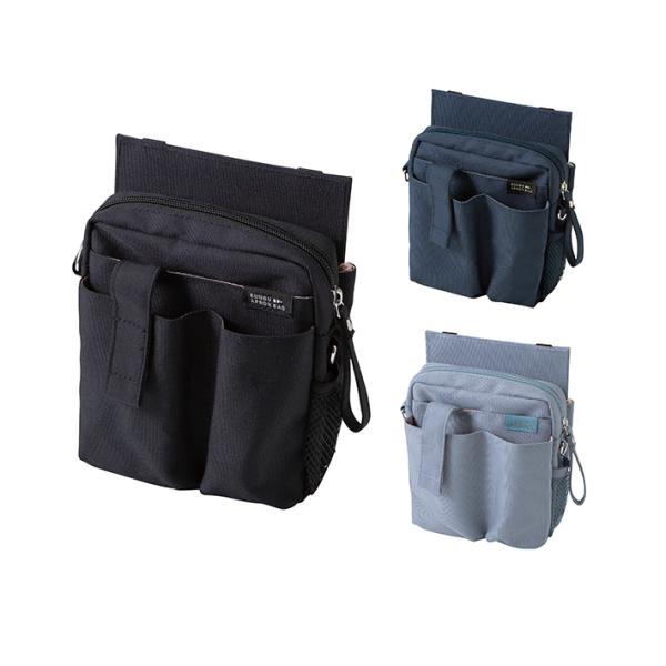 クツワ　文具エプロンバッグ　ホルダー　3カラー　BE022　新入学文具 [M便 1/1]