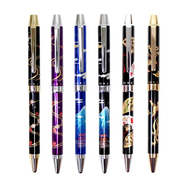 [名入れ不可]PILOT＜パイロット＞　2+1＜ツープラスワン＞雅絵巻　多機能筆記具　BTHM-3S...