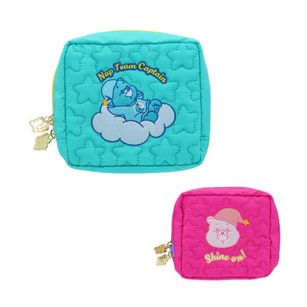 ケアベア　キルティングポーチ　2柄　[M便 1/2]