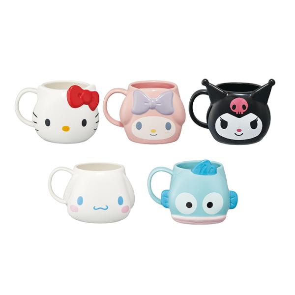 サンリオキャラクターズ　陶器ダイカットマグカップ　CHMGD4