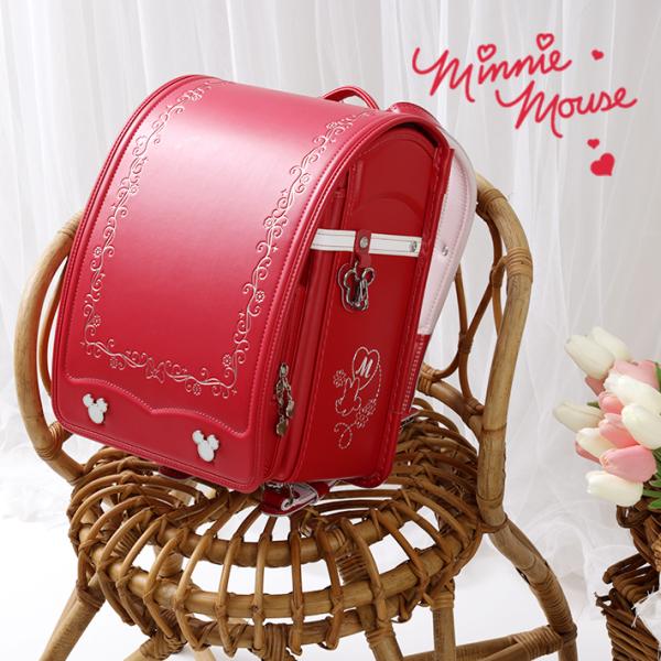[WEB限定商品]　ディズニー　ミニーマウス　ベーシックモデル　2027　ランドセル　5色展開　シブ...