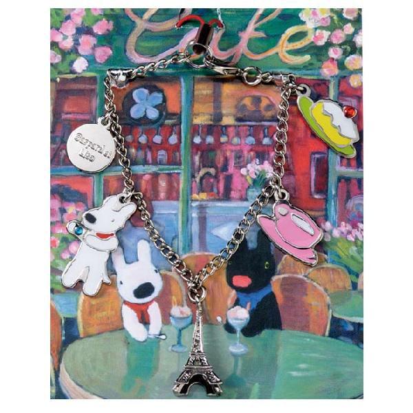 リサとガスパール ストラップ（カフェ） 970882 [M便 1/1]