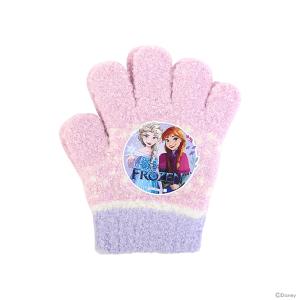 ディズニー・プリンセス　アナと雪の女王　子ども用手袋　5本指タイプ　トドラーサイズ　ピンク　FZ4195122　[M便 1/4]｜net-shibuya