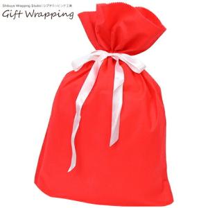 ラッピング包装　不織布タイプ　特大＜レッド＞ [M便
