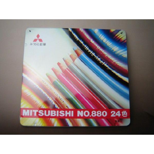 三菱鉛筆 色鉛筆 24色K880 24CP 973820　 [M便 1/1]