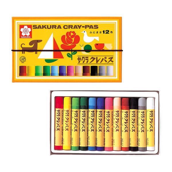 サクラクレパス　太巻　12色　LP12R　4901881142840　名入れ不可　[M便 1/2]