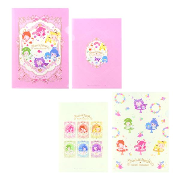 Yes！プリキュア5 GOGO！×サンリオキャラクターズ　クリアファイル　A4　2柄　[M便 1/8...