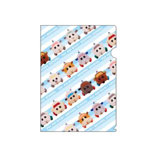 PUIPUIモルカー　クリアファイル　A4　B柄　4901770697871　[M便 1/8]