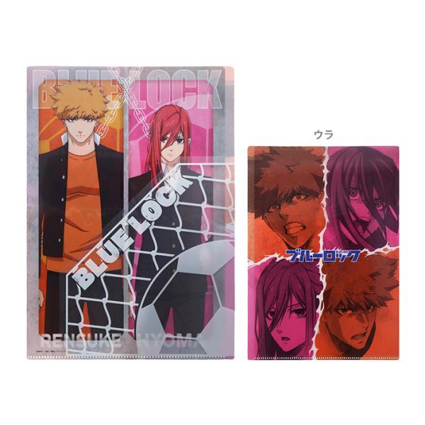 ブルーロック　ダイカットフラップ付きクリアファイル　A4　國神錬介&amp;千切豹馬柄　4901770743...