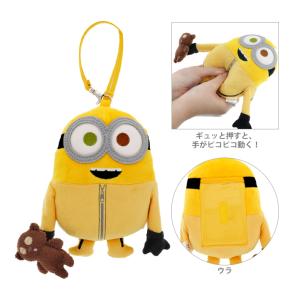USJ ミニオン ぬいぐるみパスケース ボブ&ティム お土産 グッズ ユニバ