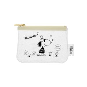 スヌーピー ミニポーチ グリッターウィズ ジョー クール柄 4901770657554