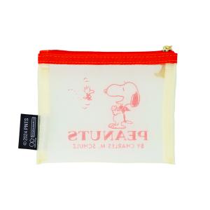 スヌーピー メッシュミニポーチ アイボリー柄 ...の詳細画像2