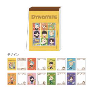 TinyTAN たっぷりメモA6 Dynamite B 4901770684369