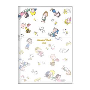 [20％OFF]スヌーピー　月間B6手帳　ママ手帳　チラシ柄　2021年12月始まり　4901770652412　[M便 1/1]