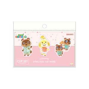あつまれどうぶつの森　アクリルクリップセット　ピンク　4901770710495　[M便