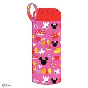 ディズニー ミニーマウス ペットボトルケース (ホルダー) パーツ6ミニー柄 カラー：ピンク 4901770342054の商品画像