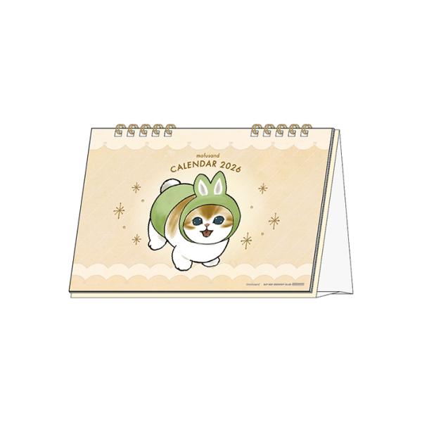 mofusand　2026年　デスクカレンダー　4901770799797　[M便 1/1]