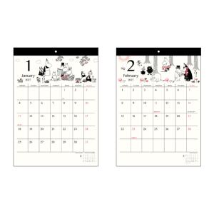 ムーミン　2027年　ウォールカレンダー　シンプル　4901770051130｜シブヤ文具