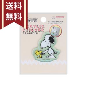 MOOMIN スヌーピー アクリルステッカー 1 4901770746104 [M便 1