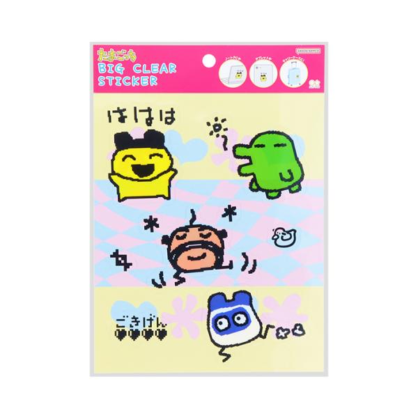 たまごっち　ビッグクリアステッカー　A柄　4901770765976　[M便 1/18]