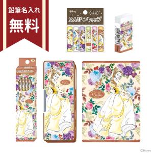 ディズニー・プリンセス　美女と野獣　文具セット　5点セット　4560182256375　新入学文具　名入れ無料　[M便 1/1]｜net-shibuya